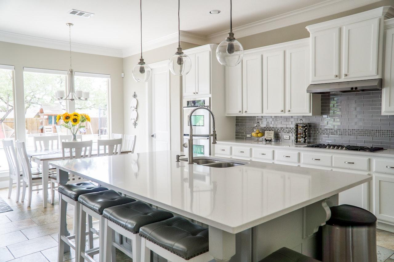 kitchen island focal point